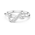 Elowen Twist Diamond Ring