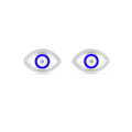 Aurevia Concentric Eye Stud Earrings
