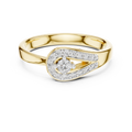 Aurelia Pavé Round Diamond Ring
