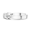 Aurevienne Twisted U-Cut Diamond Ring