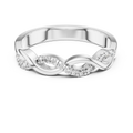 Aurevienne Twisted U-Cut Diamond Ring