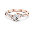 Elarienne Round Solitaire Diamond Ring