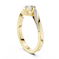 Elarienne Round Solitaire Diamond Ring