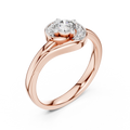 Avelisse Halo Round Diamond Ring