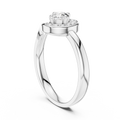 Avelisse Halo Round Diamond Ring