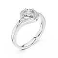 Avelisse Halo Round Diamond Ring