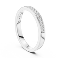 Elarienne Petite Pavé Round Diamond Ring