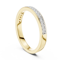 Elarienne Petite Pavé Round Diamond Ring