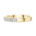 Elarienne Petite Pavé Round Diamond Ring