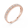 Avelisse Twin-Size Round Diamond Ring