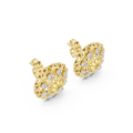 Seravienne Ornate Filigree Diamond Earrings