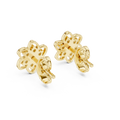 Seravienne Floral Cluster Diamond Earrings