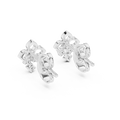 Averienne Floral Cluster Diamond Earrings