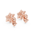 Virellienne Bloom Cluster Diamond Earrings