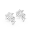 Virellienne Bloom Cluster Diamond Earrings