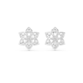 Virellienne Bloom Cluster Diamond Earrings