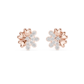 Lysavienne Floral Burst Diamond Earrings