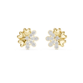 Lysavienne Floral Burst Diamond Earrings