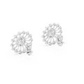 Aurevielle Radiant Circle Diamond Earrings