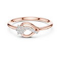 Elvaria Interwoven Diamond Ring