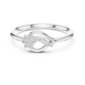 Elvaria Interwoven Diamond Ring