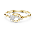 Elvaria Interwoven Diamond Ring