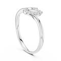 Avelisse Curved Bloom Diamond Ring