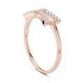 Celestia Twin-Row Diamond Band