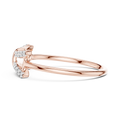 Celestia Twin-Row Diamond Band