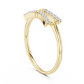 Celestia Twin-Row Diamond Band