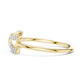 Celestia Twin-Row Diamond Band