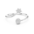 Lunara Twin Blossom Diamond Ring
