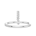 Lunelle Curved Pavé Diamond Ring