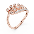 Virellienne Sculpted Pavé Diamond Ring