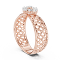 Averienne Woven Pavé Diamond Ring