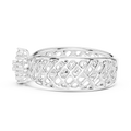 Averienne Woven Pavé Diamond Ring