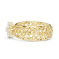 Averienne Woven Pavé Diamond Ring