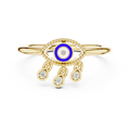 Zarevienne Celestial Eye Diamond Ring