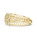 Calverienne Openwork Lattice Diamond Ring