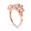 Virelliane Floral Cluster Diamond Ring