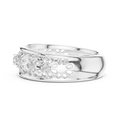 Lysavelle Floral Lattice Diamond Ring