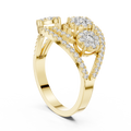 Valerienne Double Halo Diamond Ring