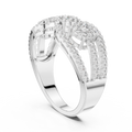 Celestienne Double Oval Cluster Diamond Ring