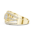 Celestienne Double Oval Cluster Diamond Ring
