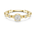 Lunavienne Bezel Halo Diamond Ring