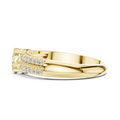 Elarienne Floral Halo Diamond Ring