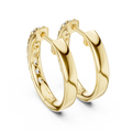 Virelia 2.30 mm Diamond Hoop Earrings