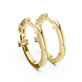 Maevira 2.5 × 1.25 mm Baguette Diamond Earrings
