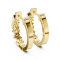 Avenelle 2.25 × 1.00 mm Diamond Earrings