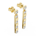 Arielle 3 mm Diamond Earrings